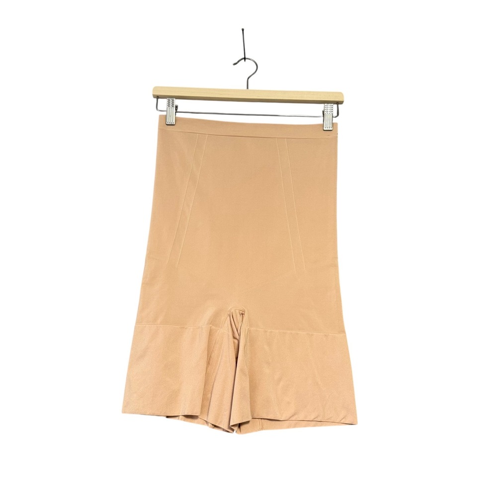 Spanx | High Waisted Mid Thigh Short Nude Beige Shapewear Size 1X